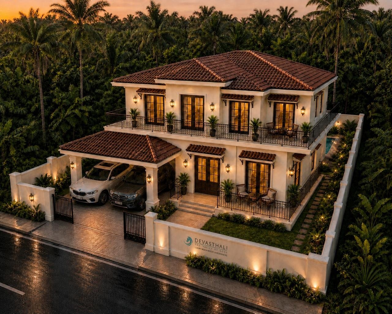 Villa Exterior